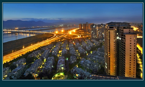  宜居城市小區如畫   